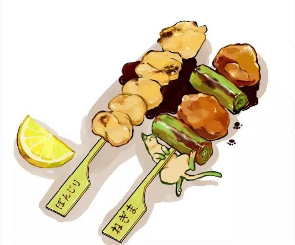 插畫｜藏在美食裡的萌寵，太可愛了