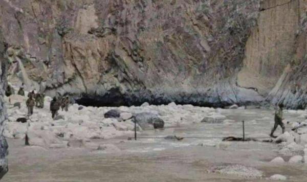 這條河流是我國固有領土，現在卻被鄰國控制，成為其邊界生命線