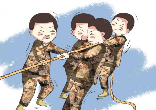 漫畫 &vert;&vert; 軍人的春節這樣過