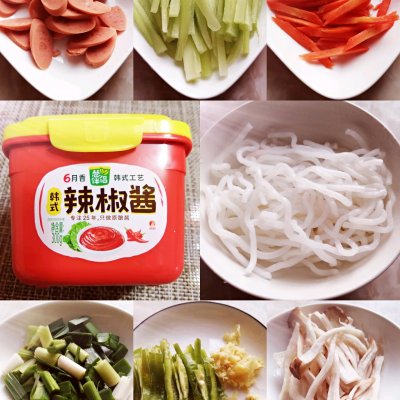 #暖冬醬在手，嗨吃部隊鍋#韓式辣醬炒土豆粉，味道超讚