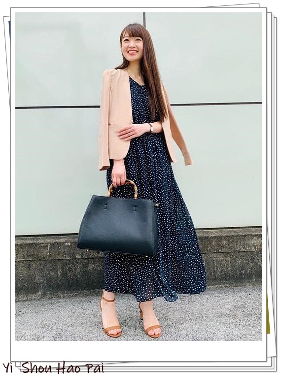 中秋季節穿米色西裝！對於30-40歲的女人來說氣質會很好