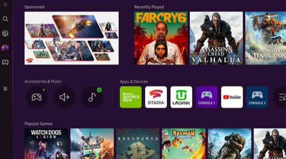 三星公開2022新型智慧電視 搭載主流雲遊戲對應機能 三星公開2022新型智慧電視 搭載主流雲遊戲對應機能