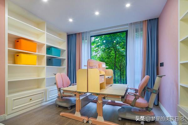 80後兩孩夫婦打造145㎡現代美式四居室，打破有娃必亂的生活魔咒