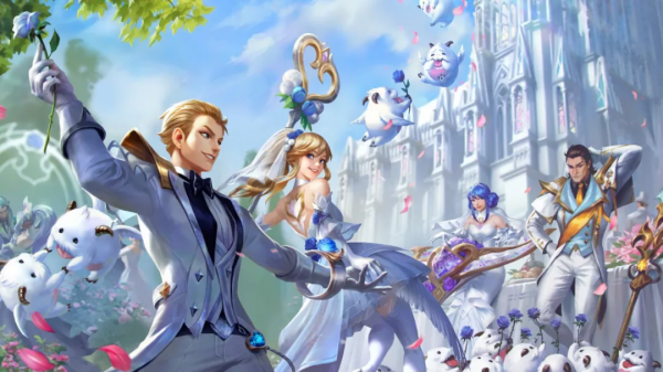 英雄聯盟手遊新賽季開啟：新英雄天使後期1v5，賽季獎勵面板領取