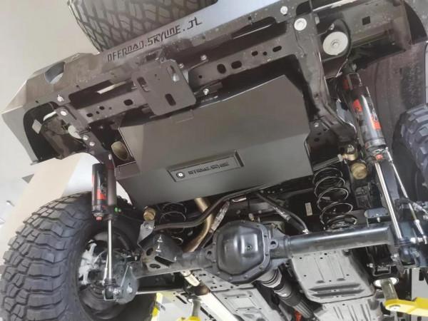 混動牧馬人4XE升級副油箱+電動踏板