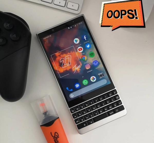 黑莓手機熱門機型展示介紹（KEY2, PASSPORT, Q20...）