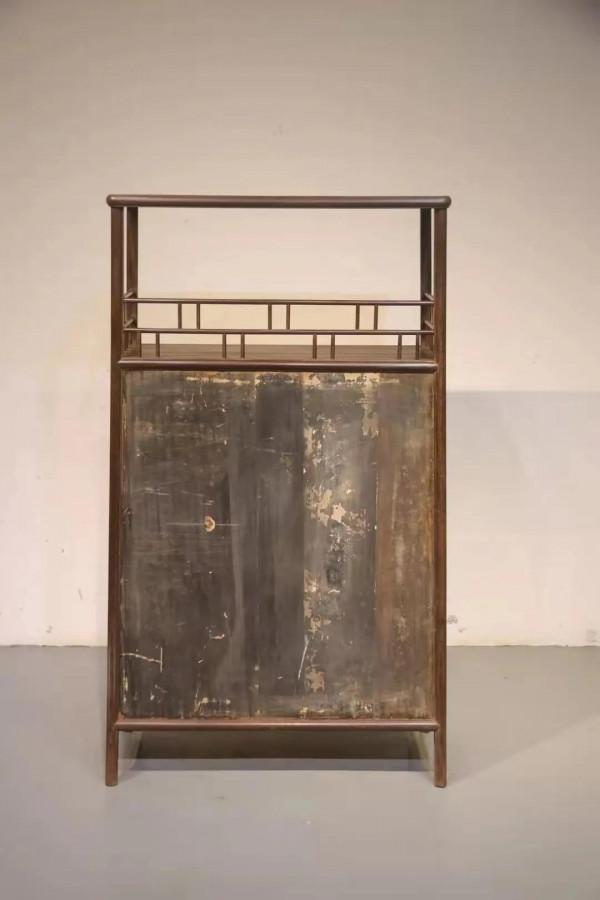 鐵力木 書櫃，櫸木書櫃