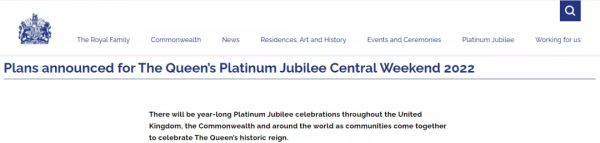 看點 | 英國2022年多放四天假：女王白金禧年與國同慶一整年