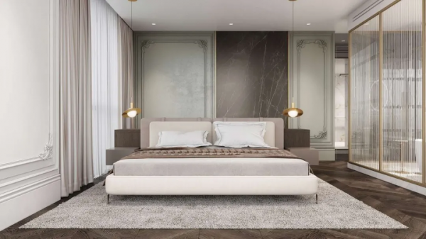 189㎡輕奢豪宅，一半生活，一半藝術