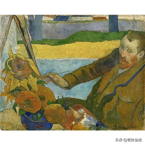 名畫賞析：畫向日葵的梵谷