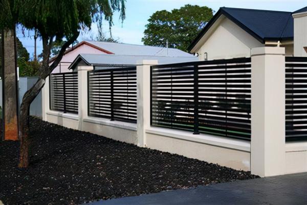 30款現代簡約風格圍牆案例做法，好看又實用，做院子就選它