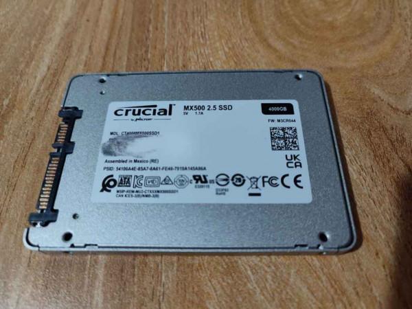 4TB的英睿達MX500，幫我實現固態硬碟儲存自由