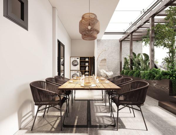 這個別墅裝修，軟裝搭配更有現代感