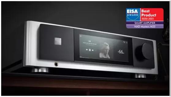 把豐富的音源高度整合:NAD M33 BluOS流媒體放大器 把豐富的音源高度整合:NAD M33 BluOS流媒體放大器