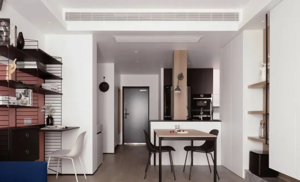 75㎡的三口之家，擁有兩間臥室+一個書房