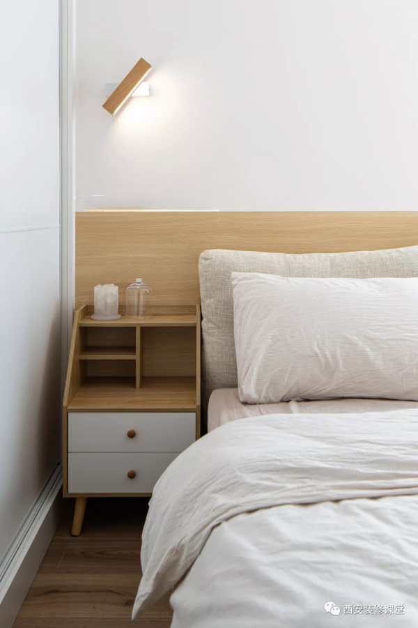 85㎡兩室成就單獨衣帽間，格局巧改造成就日式溫馨