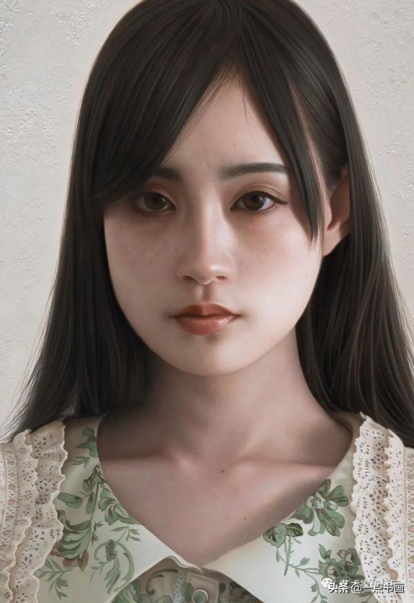 日本 岡靖知 寫實作品欣賞
