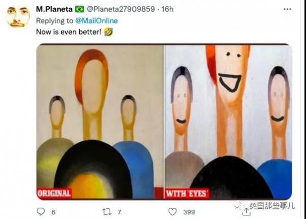 保安無聊給名畫添眼睛，被毀的名畫卻升價了