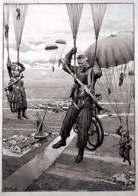 騎著腳踏車征戰歐洲：二戰德國腳踏車大軍的軍用腳踏車是什麼樣的