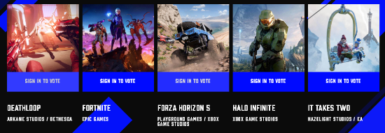 TGA“玩家之聲”獎10強遊戲出爐《FZ地平線5》領先