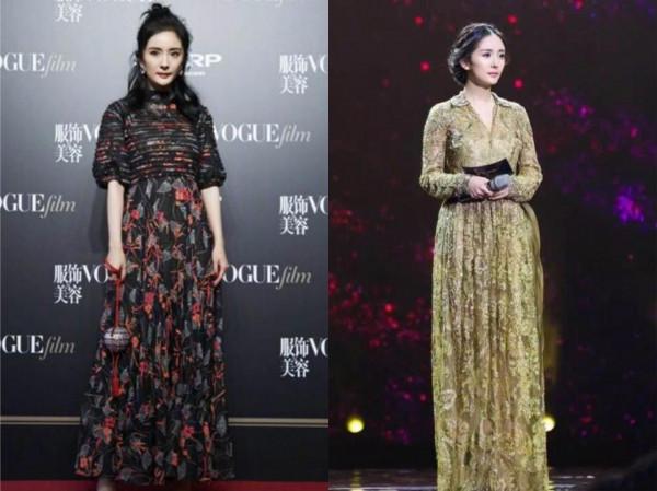 透視裙、漁網襪、花裙子，穿土味單品的女明星，照樣一個比一個美