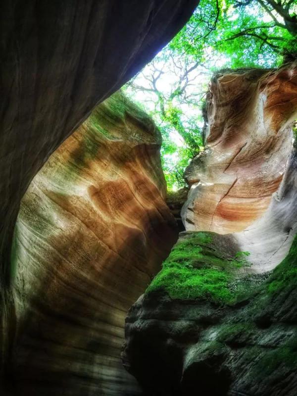 大美甘泉雨岔大峽谷