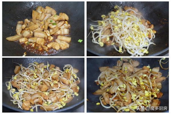 曬曬母女倆的晚餐，簡單兩道家常菜，上小學的女兒說好吃