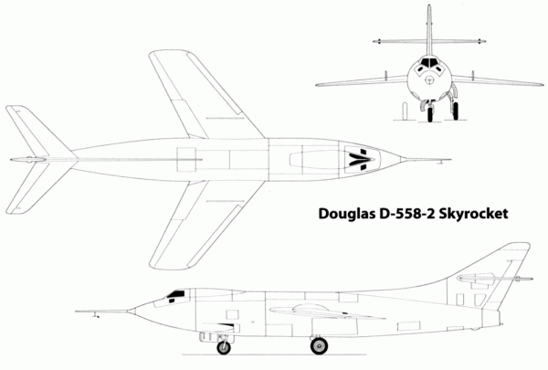 道格拉斯D-558-2 沖天(Skyrocket)
