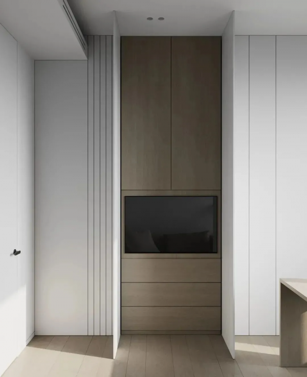 二胎媽媽的118㎡好牛：臥室佔一半面積，還能隔出家政房和衣帽間