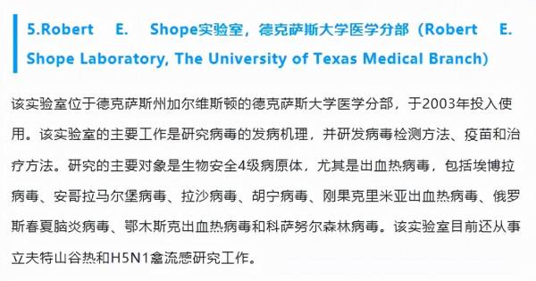 P4實驗室大盤點｜| 全球建成及在建P4實驗室50餘個，美國至少15個
