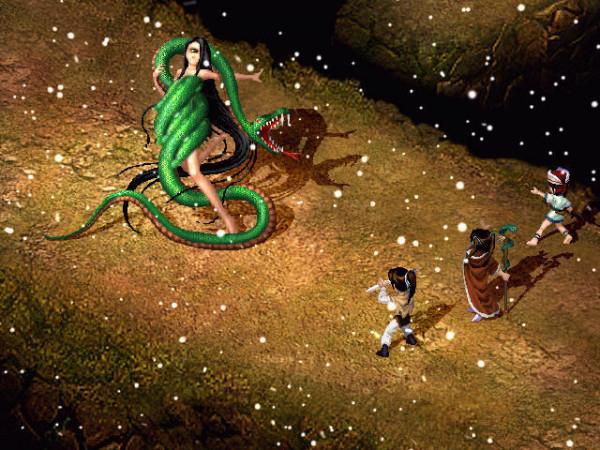 《仙劍1》拜月私下培育的恐怖魔獸，全是人類殘骸和妖怪屍身拼湊