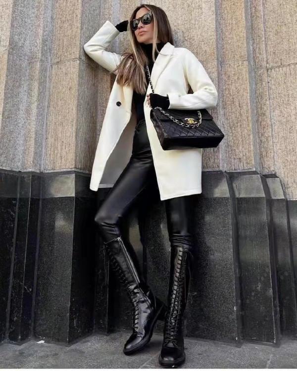 別說“秋冬基礎色”普通,這9套穿搭告訴你什麼是高階感,超亮眼 別說“秋冬基礎色”普通,這9套穿搭告訴你什麼是高階感,超亮眼