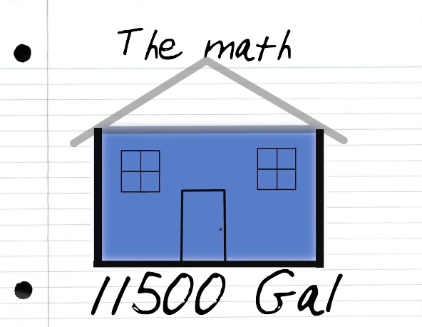 外國博主造了座房子之後灌滿水，就為體驗金魚在魚缸裡的生活