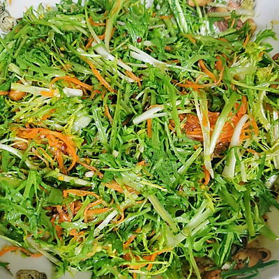 吃不下飯？那是你不會做涼拌苦苣（苦菊）,