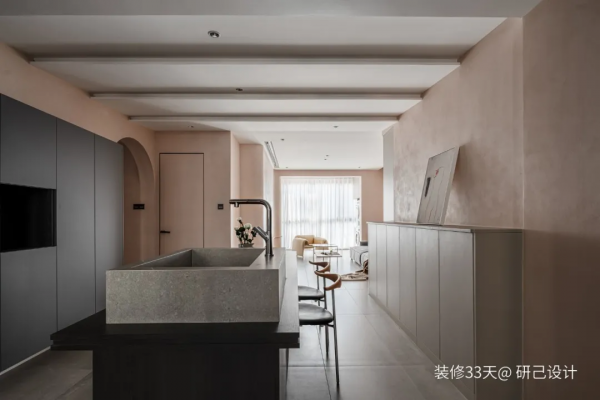 107平現代混搭灰粉色三室婚房 107平現代混搭灰粉色三室婚房