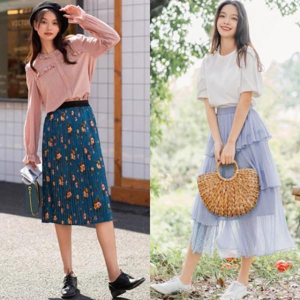 時髦優雅的“百褶半裙”穿搭分享,秋季穿女人味十足!值得借鑑 時髦優雅的“百褶半裙”穿搭分享,秋季穿女人味十足!值得借鑑