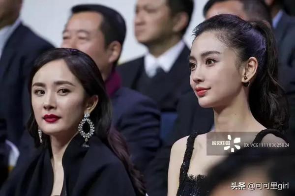 感覺baby比楊冪漂亮完美太多了，沒有可比性，