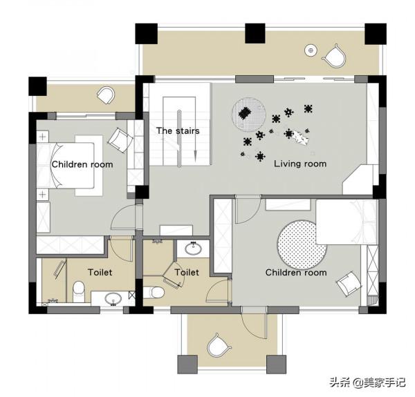成都四口之家的幸福生活，一進屋就令人心動不已，復古優雅太美了