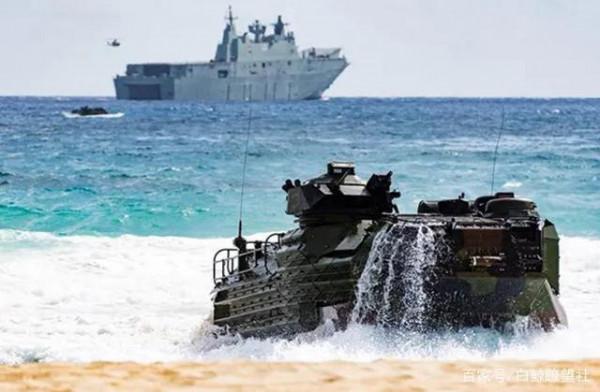 “坑蛙烤雞”的美國AAV-7兩棲戰車