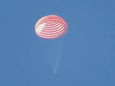 順利著陸！歡迎回家！