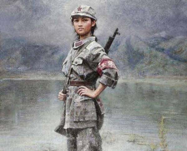 小姑娘冒險給紅軍送信，建國後毛主席邀她進京，她挑倆麻袋就去了