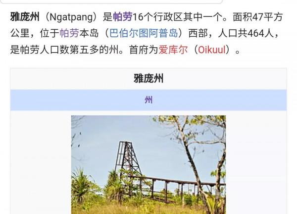 帛琉共和國2萬人口