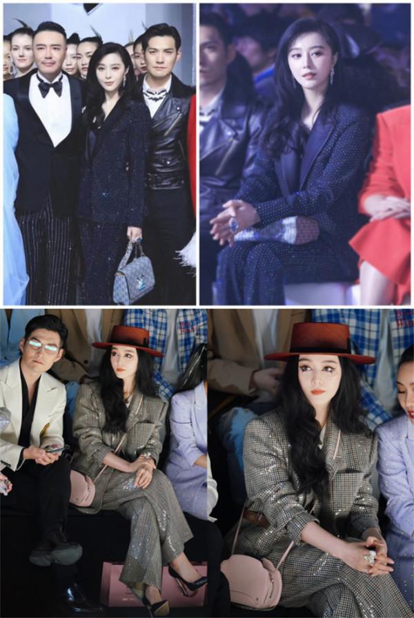 這場秀頭排不輸紅毯!向太郭碧婷穿婆媳裝,范冰冰穩站C位氣場足 這場秀頭排不輸紅毯!向太郭碧婷穿婆媳裝,范冰冰穩站C位氣場足