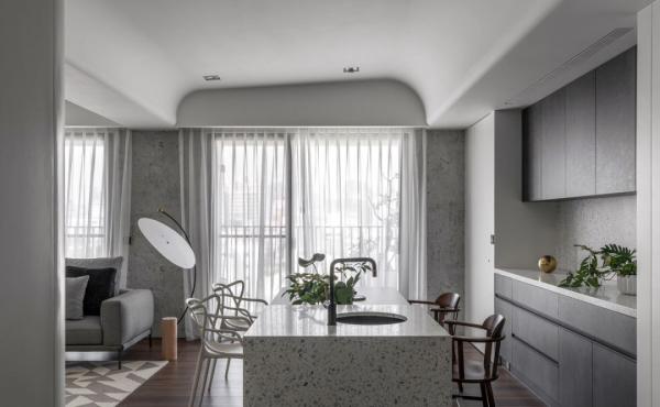 以純白敘寫歲月靜好!150平現代風與父母相鄰的雙拼宅 以純白敘寫歲月靜好!150平現代風與父母相鄰的雙拼宅