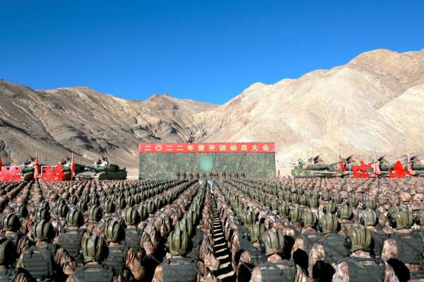 聞令而動！西藏軍區2022年開訓動員大會