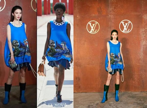 村花楊超越穿LV了？造型甜美可愛！迪麗熱巴鄧紫棋卻走帥氣路線