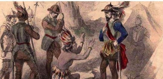 哥倫布艦隊的殖民者：食物、黃金、土著美女，全靠搶劫印第安人