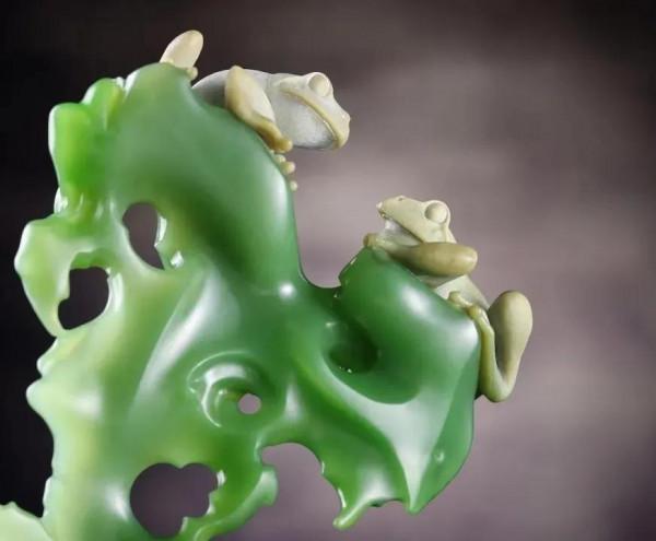 歎為觀止，絕美碧玉，匠心力作