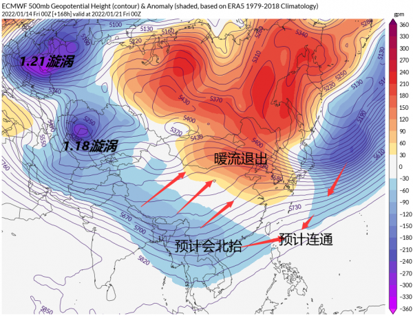 北極漩渦連擊！超大範圍雨雪將出現？分析：或在春運期間、變數大