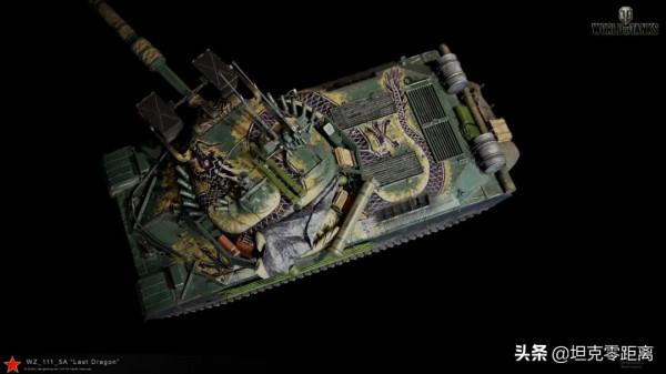 坦克世界 安裝噴火器的龍之戰車！王五棍化身“最後的真龍”大圖
